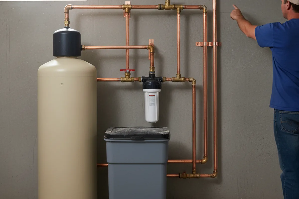 Whole-house water treatment system installed in Marbury